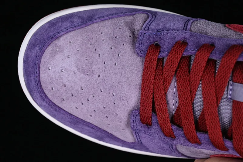 All categories Nk SB Dunk series Nk SB Dunk Low low-top sneakers Nk Dunk Low "Plum" raspberry purple suede SB low-top casual sneakers CU1726-500